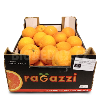 Pomeranče Moro červené cal. 8-10 - Itálie (bedna 8 kg)